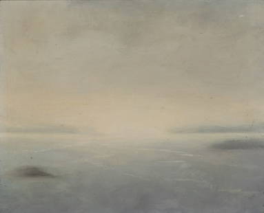 Dozier Bell (Am. b. 1957), Dawn, 1982, Oil on canvas, framed: Dozier Bell (Am. b. 1957) Dawn, 1982 Oil on canvas, framed Signed and dated l.r. 15 15/16" x 20" actual, 16 1/8" x 23" framed Provenance:  From the Collecti