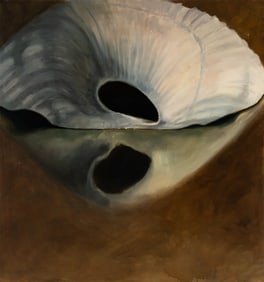 Dozier Bell (Am. b. 1957), Large Shell, Oil on canvas, unframed