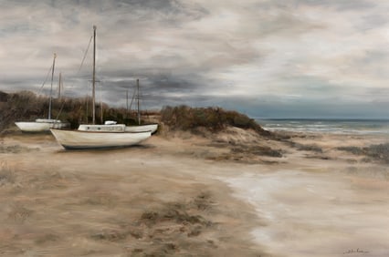 Dennis Sheehan (Am. b. 1950), High and Dry, Oil on canvas, framed