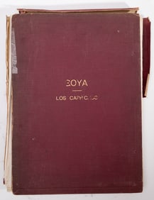 Francisco Goya (Sp. 1746-1828), 43 plates of the 10th edition of "Goya, Los Caprichos" c. 1920,