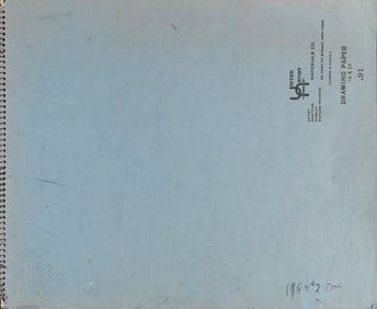 Elena Jahn (Am. 1938-2014), Monhegan Sketchbook, 1960, Ink on bound paper pages