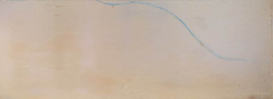 Jules Olitski (Am. 1922-2007), "Assure Measure - 14" 1978, Acrylic on canvas, framed: Jules Olitski (Am. 1922-2007) "Assure Measure - 14" 1978 Acrylic on canvas, framed Signed, titled, and dated verso, Daniel Templon label, Andre Emmerich Gallery label, and Ollendorff Fine Arts lab