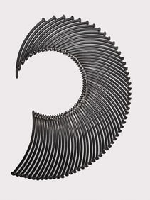 John Bisbee (Am. b. 1965), Nautilus, Welded steel