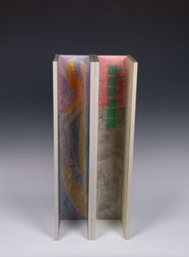 William Manning (Am. b. 1936), Untitled, 1983, Acrylic on wood construction