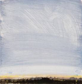 Eric Aho (Am. b. 1966), Horizon, Monotype, framed under glass