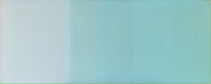 Murray Hantman (Am. 1904-1999), Seafoam Green, 1959, Oil on canvas, unframed