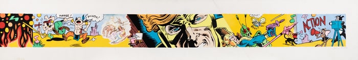 Suzan Pitt (Am. 1943-2019), Proposal for Artrain Mural, Gouache on canvas, unframed