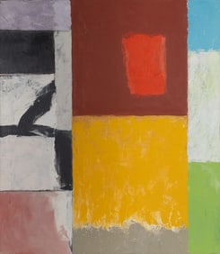 Ernest Briggs (Am. 1923-1984), Untitled, 1983, Oil on canvas, framed