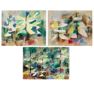 Henry Kallem (Am. 1912-1985), Three Works