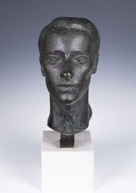 Mary Callery (Am. 1903-1977), Portrait of Pamela, 1945, Bronze
