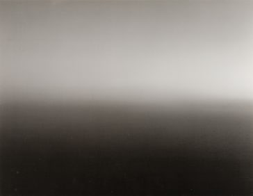 Hiroshi Sugimoto (Jap. 20th Century), "Time Exposed #324: Mediterranean Sea La Ciotat" 1989, Offset