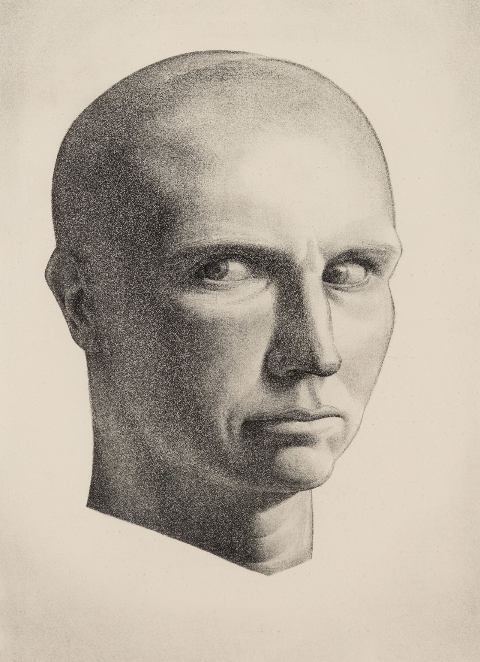 Rockwell Kent (Am. 1882-1971), "It's Me O Lord" 1934, Lithograph, framed under glass: Rockwell Kent (Am. 1882-1971) "It's Me O Lord" 1934 Lithograph, framed under glass Signed in pencil l.r., titled in pencil l.l. 14" x 10 1/4" sight, 21 3/4" x 17 3/4" framed