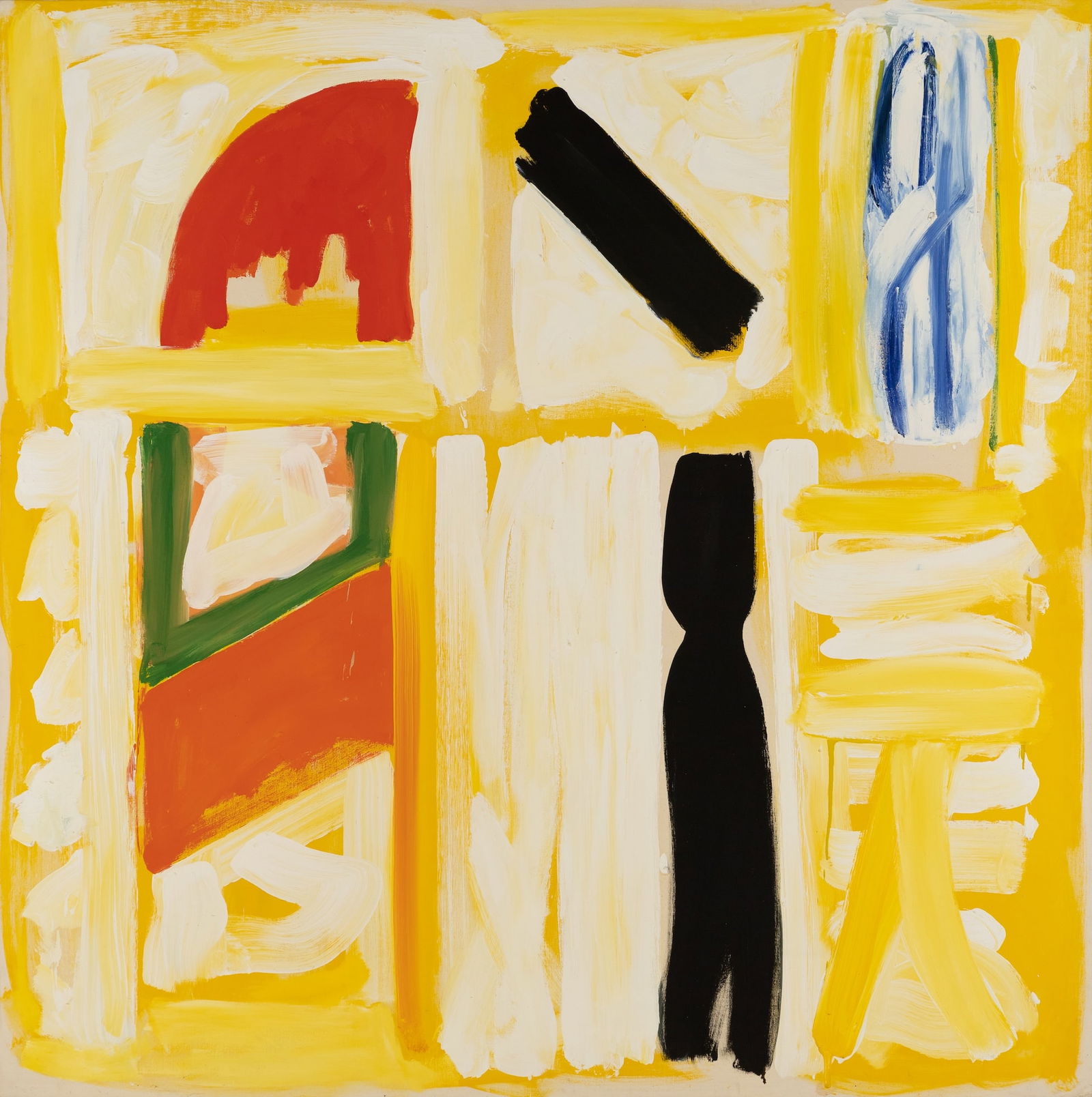 Ernest Briggs (Am. 1923-1984), "Castle III" 1978, Oil on canvas, framed: Ernest Briggs (Am. 1923-1984) "Castle III" 1978 Oil on canvas, framed Signed, titled, and dated on verso, Medici-Berenson Gallery, Gruenebaum Gallery, and Cape Split Place Inc. Gallery label on str