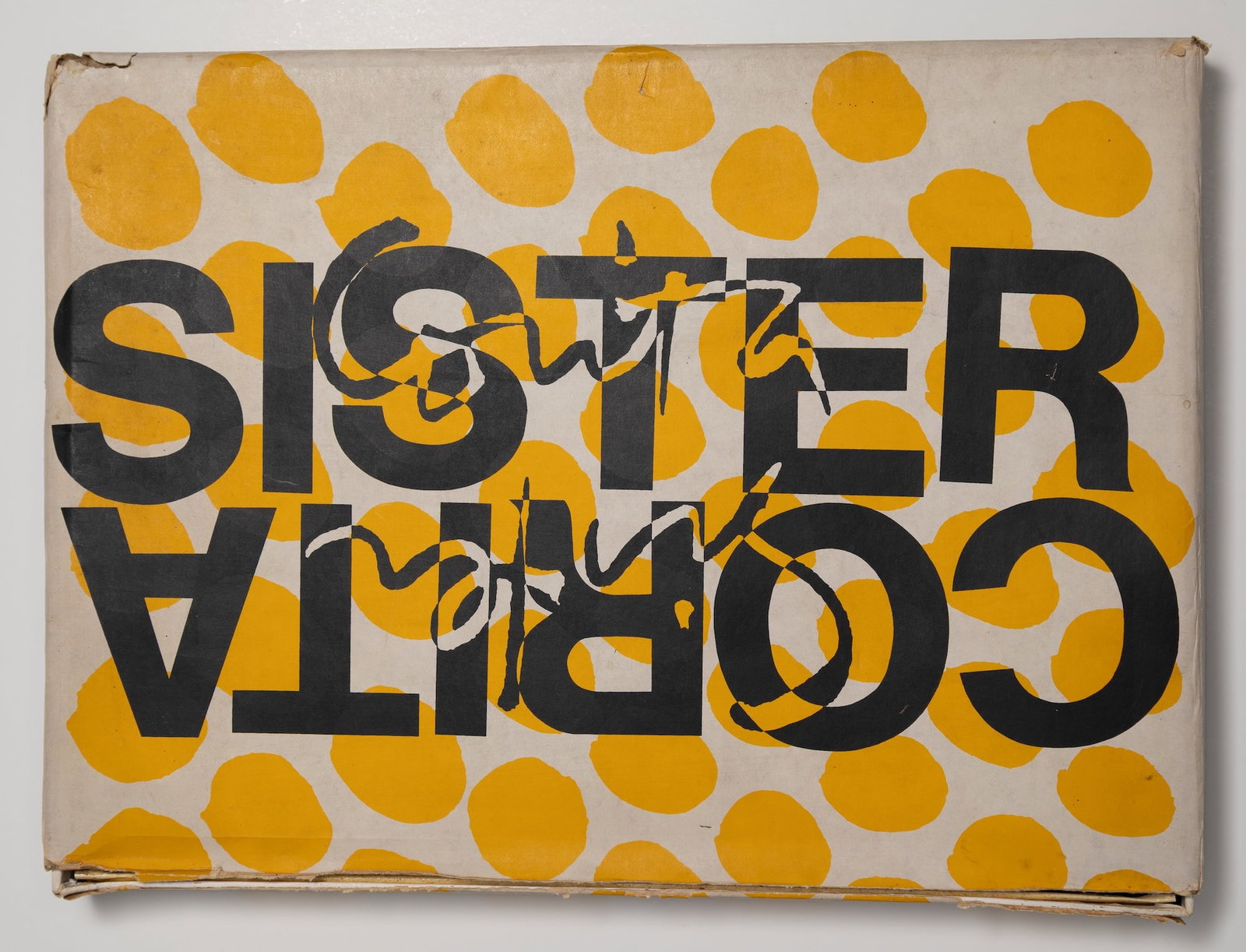 Corita Kent (Am. 1918-1986), Sister Corita, 1968, 33 Lithographs, with book and box: Corita Kent (Am. 1918-1986) Sister Corita, 1968 33 Lithographs, with book and box Book: unsignedBox: unsigned Lithograhs: each sheet signed Book: 14 1/4" x 10 1/4" x 1/2"Box: 14 3/4" x 10 7/8