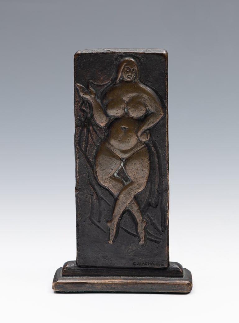 Gaston Lachaise (Fr. 1882-1935), Nude, Bronze
