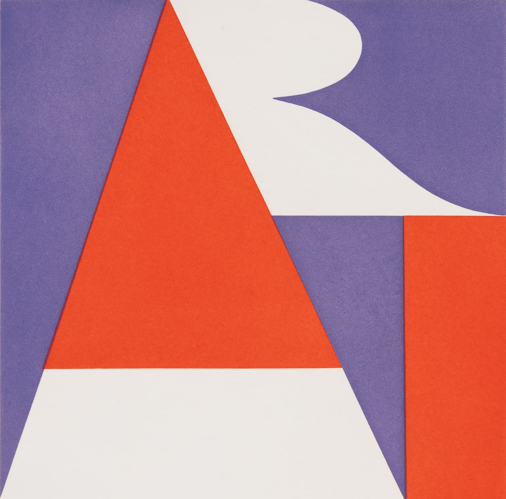 Robert Indiana (Am. 1928-2018), "Art" 1992, Etching and aquatint on paper, unframed (1 of 5)
