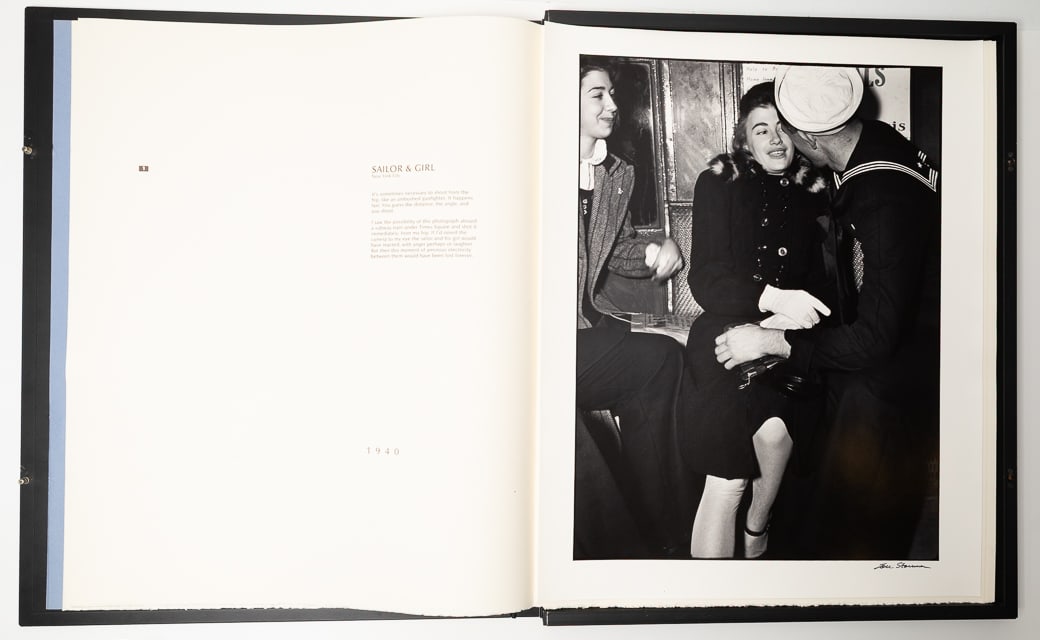 Lou Stoumen (Am. 1917-1991), "Forty Years" 1981, Portfolio of twenty gelatin silver prints: Lou Stoumen (Am. 1917-1991) "Forty Years" 1981 Portfolio of twenty gelatin silver prints Signed, titled, dated, editioned "6/50," and inscribed "January, 1981, For John Garzoli, Warm Regards---Lou