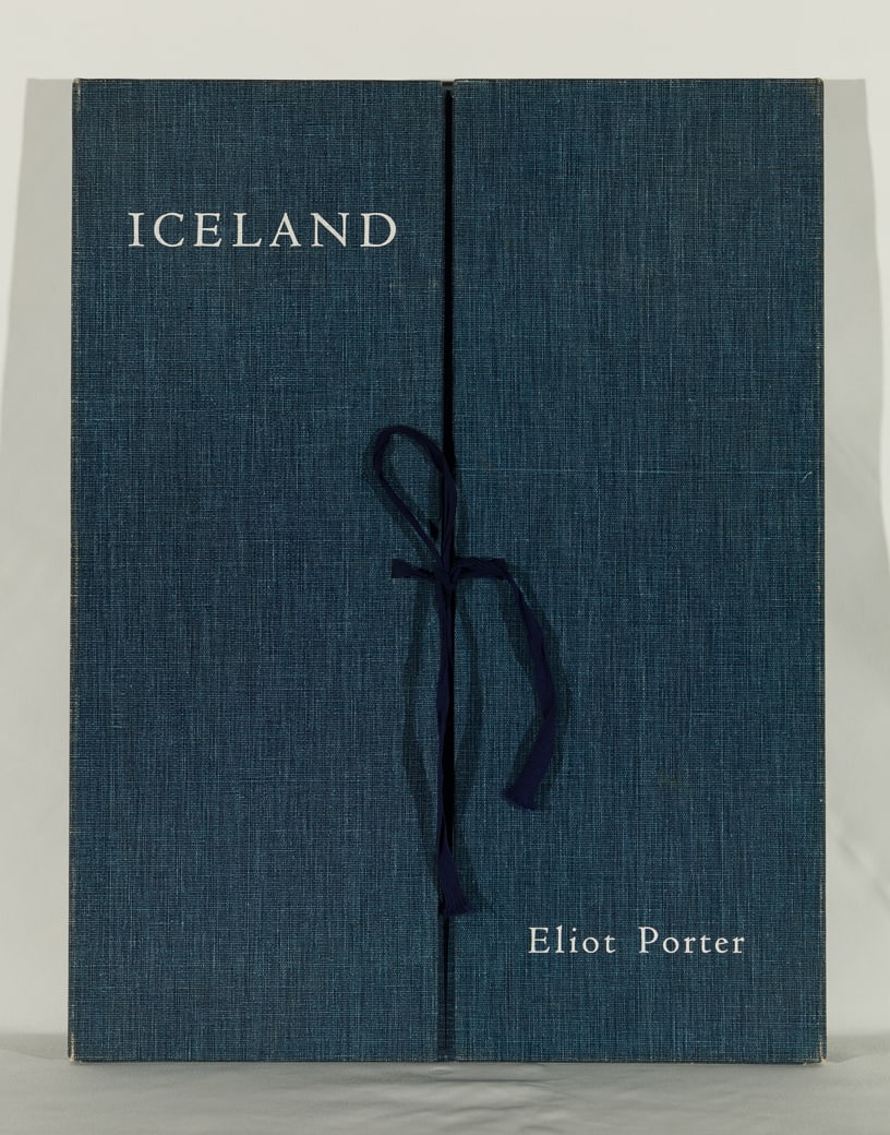 Eliot Porter (Am. 1901-1990), "Portfolio Two: Iceland" 1975, Complete portfolio of 12 dye transfer (1 of 16)