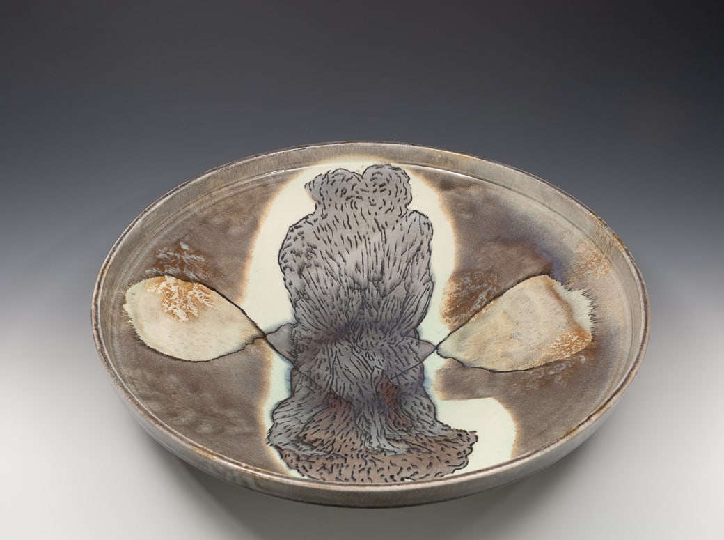 Paul Heroux (Am. 21 Century), Bowl, 1988, Ceramic with glaze (1 of 5)