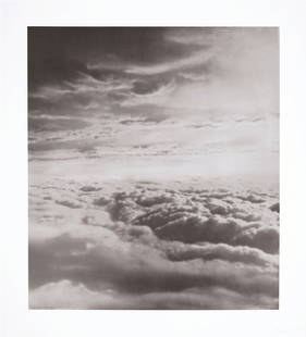 Clouds, 1969: Gerhard Richter Ger. b. 1932 Clouds, 1969 Signed and dated "Richter 69" in pencil, b.r.; signed, in part illegibly, "Richter, ...1932 [the artist's birth date] Waltersdorf Liebdruck 1969; and inscribe