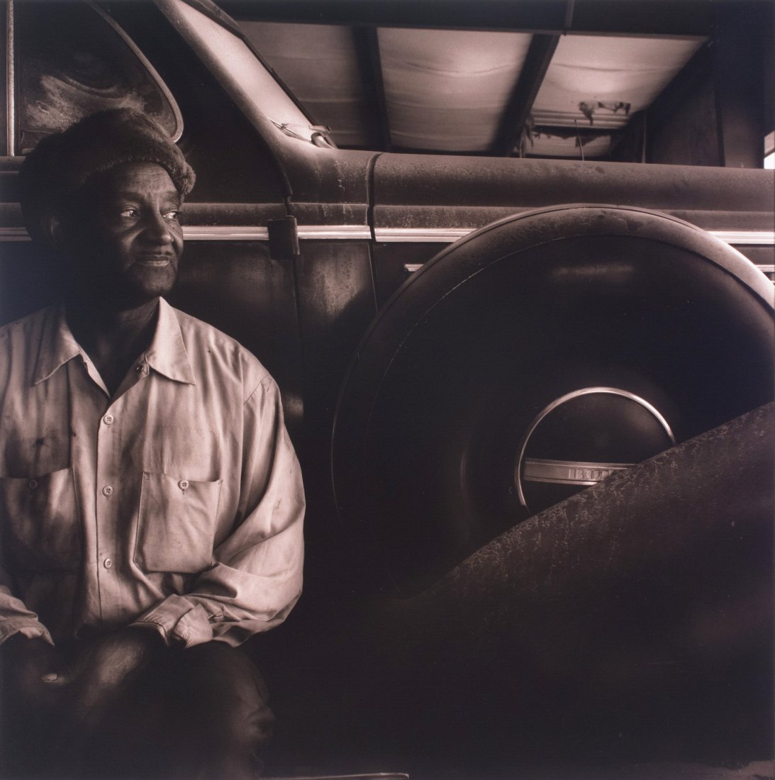 Jack Spencer: Jack Spencer Am. b. 1951 Buick Signed and numbered "29/50" b.l., and signed "Spencer" "Spencer" 29/50" b.l., and signed "Spencer" b.r. Photograph 18 x 17 3/4 in. 45.7 x 45.1 cm 18 x 17 3/4 in. 45.7 x