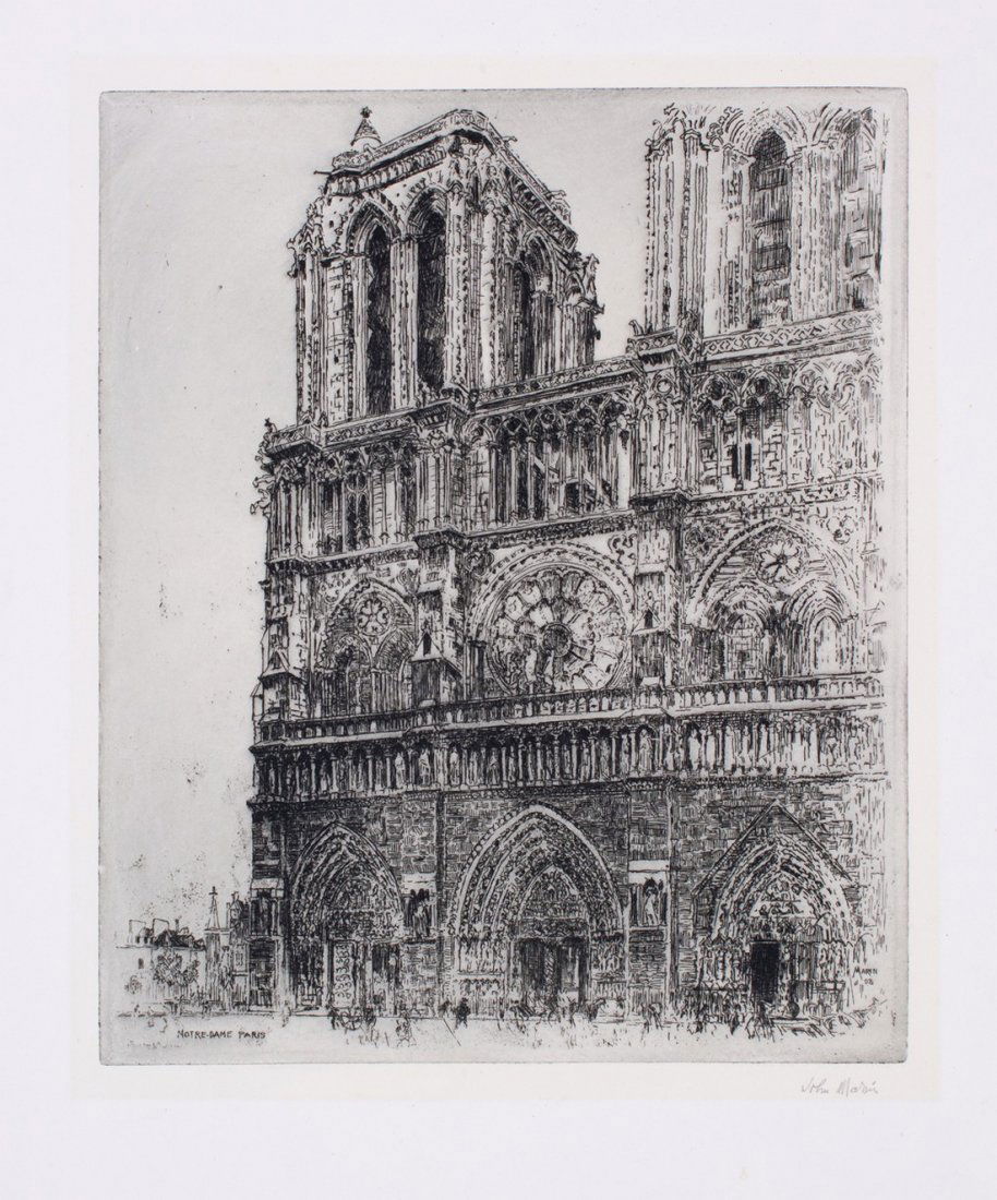 John Marin -  Notre Dame, Paris (1 of 2)