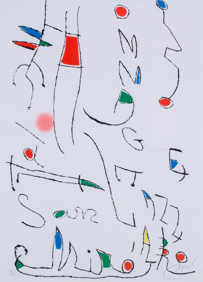 Joan Miró -  Untitled (1 of 3)