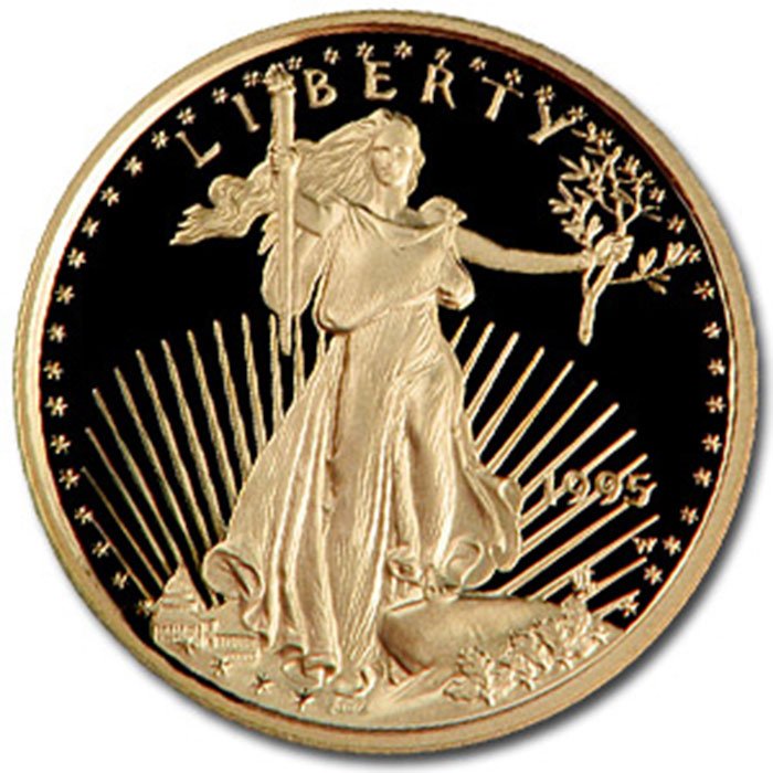 1/10 oz Proof Gold American Eagle (Capsule Only): 1/10 oz Proof Gold American Eagle (Capsule Only)