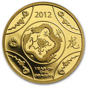 Royal Australian Mint 2012 1/10 oz Gold Proof- Year of: ***65054Year ***2012Grade***ProofDenomination**10Dim.**17.53mm