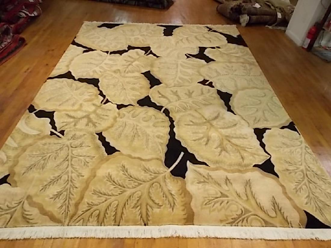 DESIGNER HAND MADE NEPALI WEAVE RUG 9.0 X 12.0 (1 of 5)