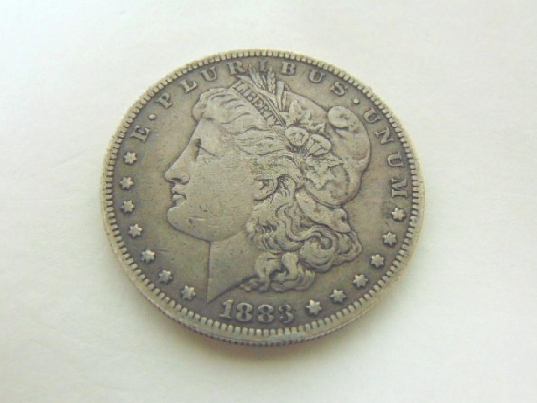 RARE KEY DATE 1883-S MORGAN SILVER DOLLAR COIN (1 of 2)