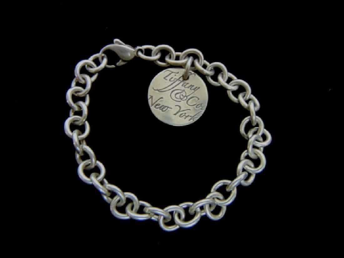 Womens Estate Sterling Tiffany & Co Charm Bracelet (1 of 3)