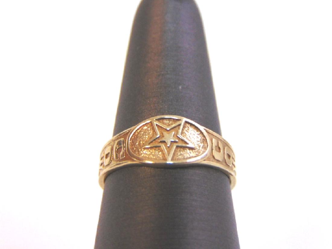 Vintage Estate 10k Gold Dallas Cowboy Football Ring (1 of 5)