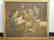 Huge Antique Painting of Jesus in Manger