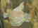 Huge Antique Painting of Jesus in Manger - 3