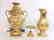 Vintage Persian Brass Zanjani Samovar w/ Pitcher