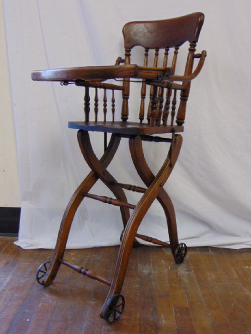 Antique Oak Heywood Wakefield Baby High Chair Nov 26 2018 Antique Oak Heywood Wakefield Baby High Chair