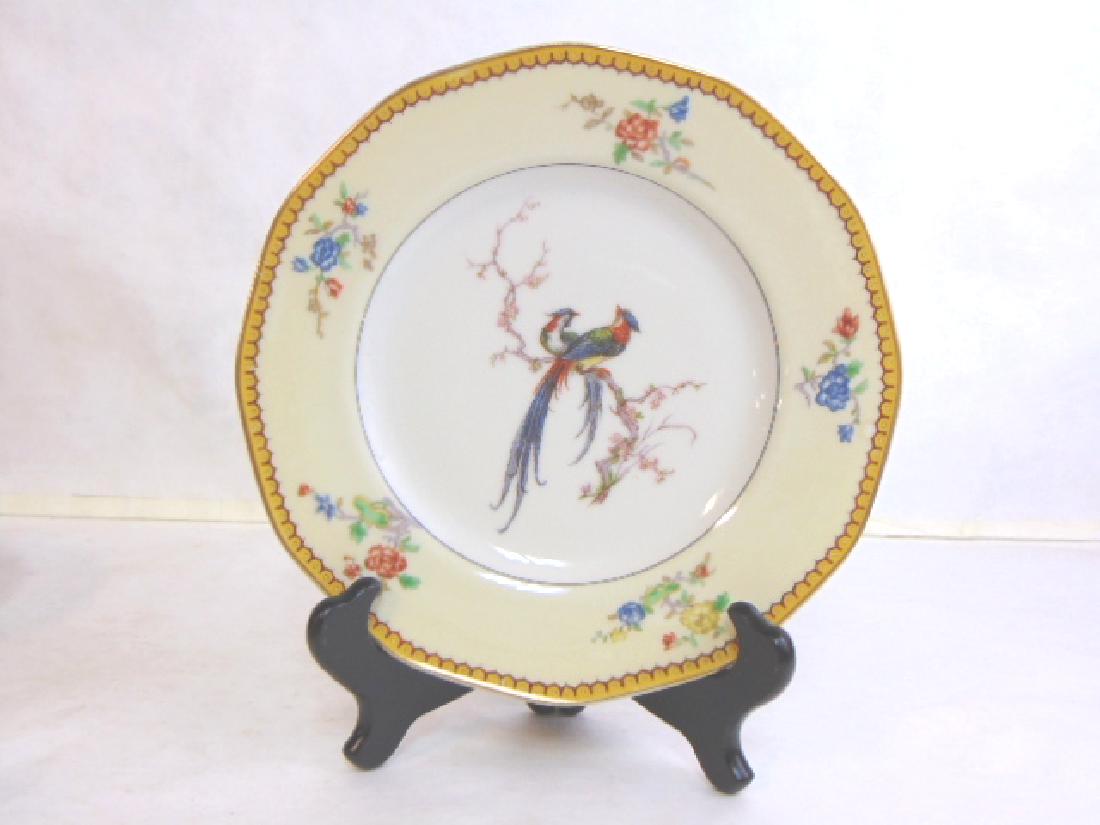 35pc Lot of Haviland French Limoges China Blois: A WONDERFUL LOT OF ANTIQUE PORCELAIN THEODORE HAVILAND LIMOGES CHINA, PATTERN NAME BLOIS. IN THE LOT YOU GET 4 DINNER PLATES, 5 BUTTER DISHES, 4 BERRY BOWLS, 6 DOUBLE HANDLED SOUP BOWLS, 5 SOUP SAUCER