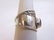 Sterling Silver Lapis Lazuli Cigar Band Ring - 2