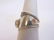 Sterling Silver Lapis Lazuli Cigar Band Ring - 3