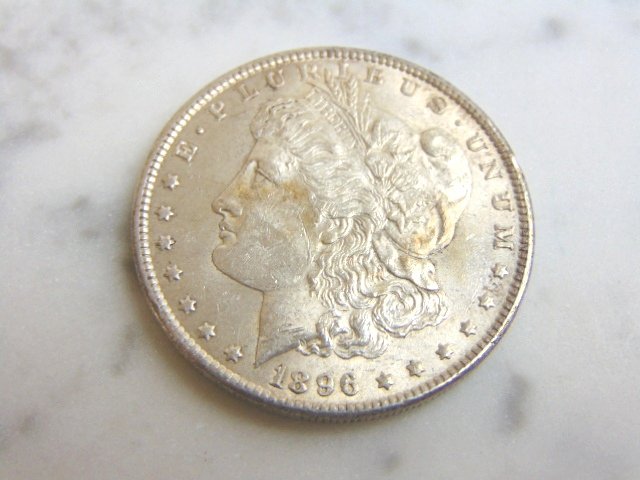 Collectible Estate Find 1896 Silver Morgan Dollar (1 of 2)