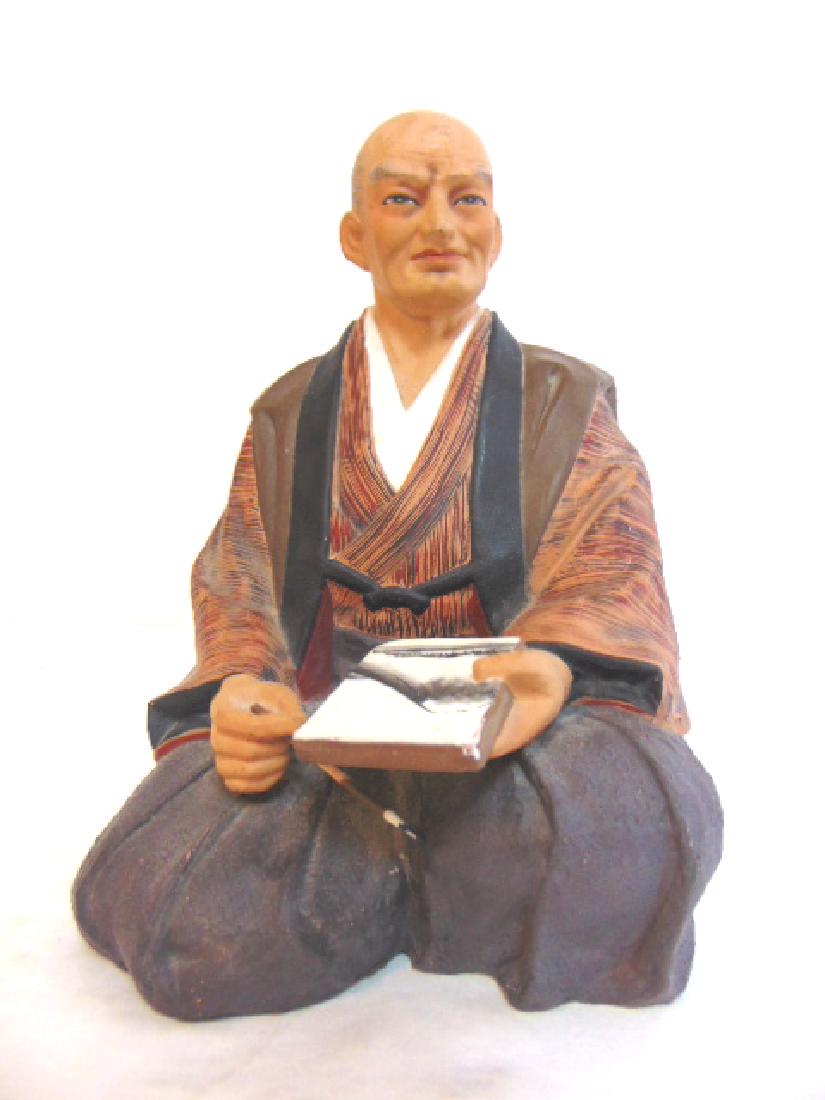 VINTAGE JAPANESE MUDMAN ARTIST FIGURE HAKATA DOLL (1 of 8)