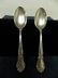 PR ANTIQUE J.D JENSEN & CO. 925 STERLING SILVER SPOONS