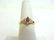 Womens Vintage Estate 14K Gold Diamond & Rodolite 2.64g