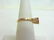 Womens Vintage Estate 14K Gold Diamond & Rodolite 2.64g - 2