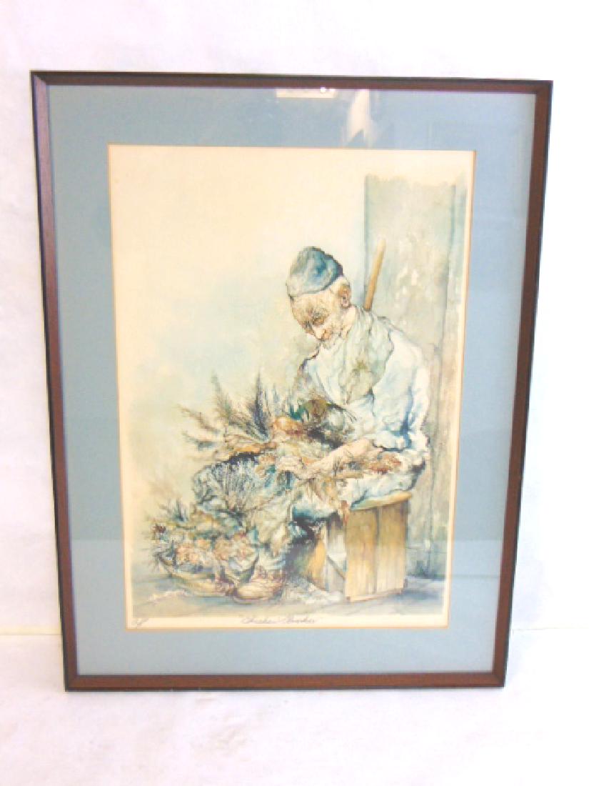 Rare Judaica Artist Proof Litho by Seymour Rosenthal (1 of 6)