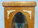 FRENCH ANTIQUE STYLE BURL WALNUT W/ MARQUETRY DISPLAY - 2