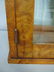 FRENCH ANTIQUE STYLE BURL WALNUT W/ MARQUETRY DISPLAY - 7