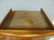 FRENCH ANTIQUE STYLE BURL WALNUT W/ MARQUETRY DISPLAY - 8