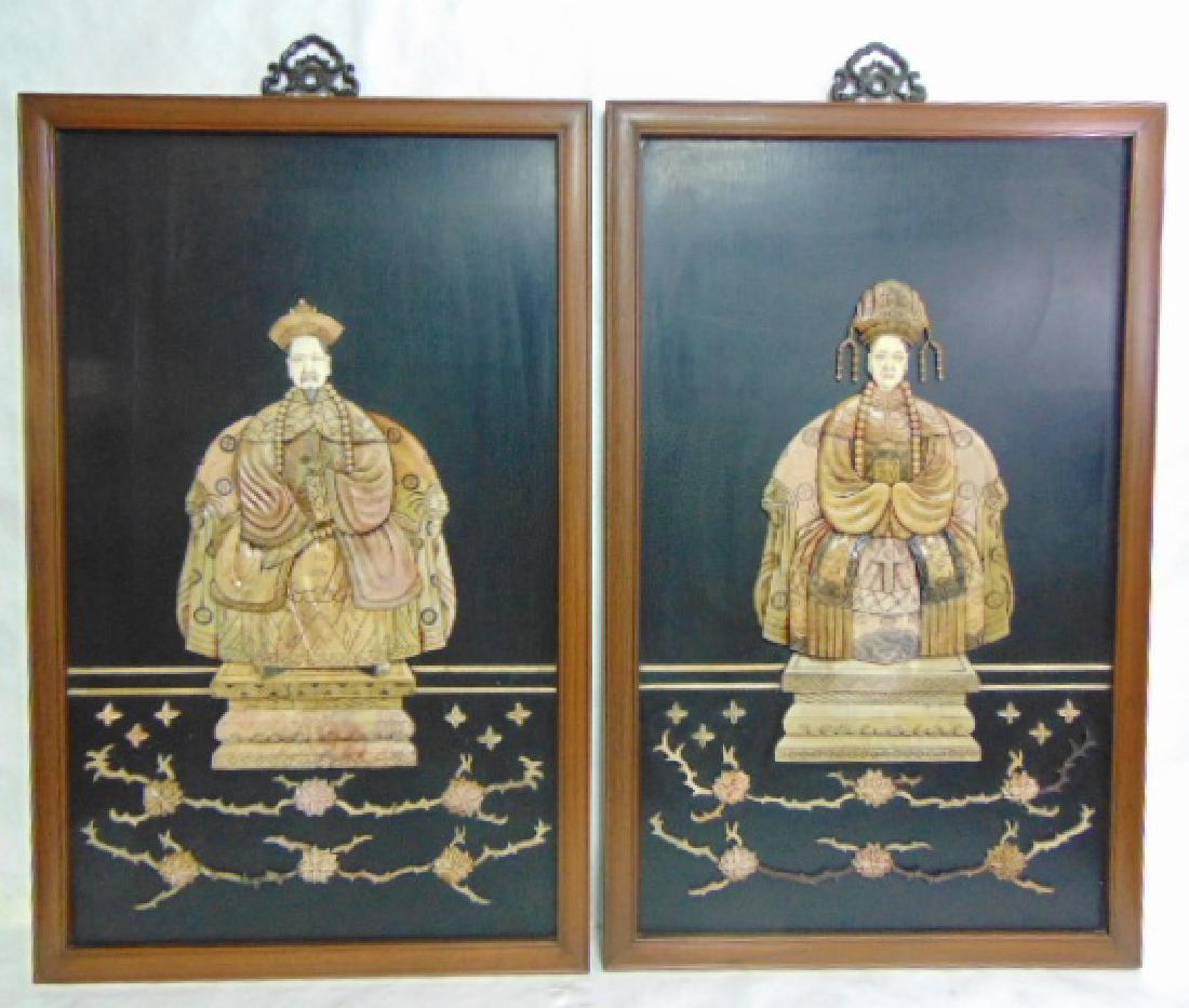 STUNNING PR CHINESE SOAPSTONE PANELS (1 of 10)